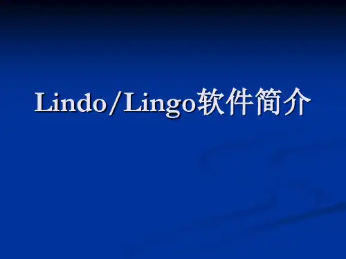 lingo介绍.ppt