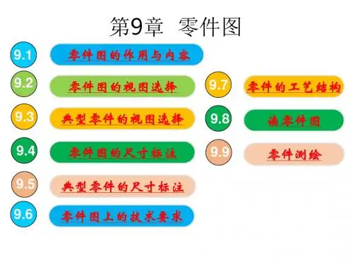 机械制图第9章-零件图
