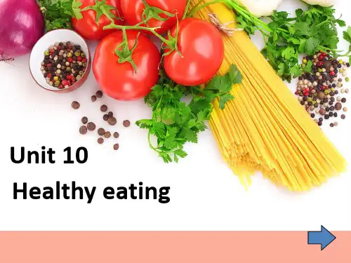 六年级英语上册 Unit 10 Healthy eating1 牛津上海版