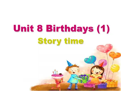 译林版2011课标版五年级下册《Unit 8 Birthdays》第一课时PPT