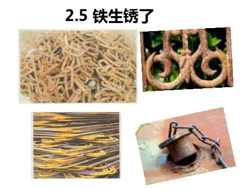 六年级下册科学课件25 铁生锈了教科版 15