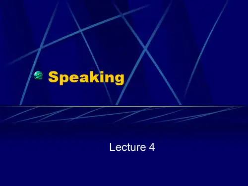 2011雅思考试Speaking 4