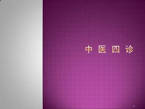 中医四诊ppt课件