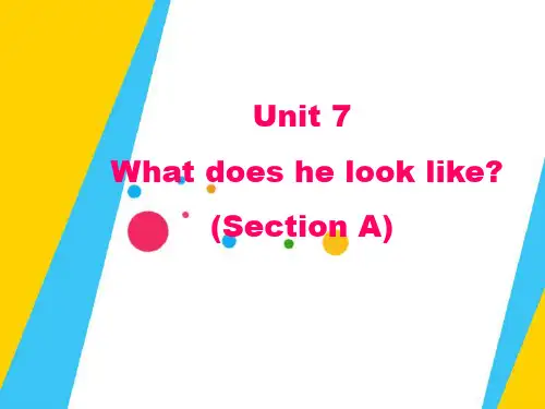 人教版七年级下册unit7全英说课稿课件