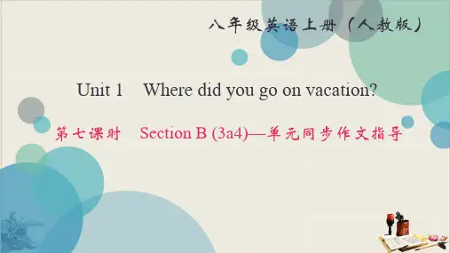 人教版八年级上册英语优秀课件：Unit 1 Section B (3a-4)—单元同步作文指导(共10张PPT)【完美版】