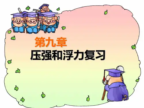压强和浮力复习ppt1 苏科版优秀课件