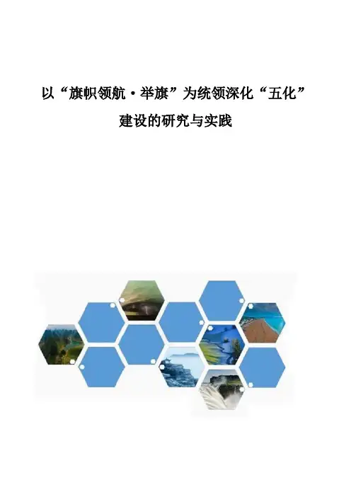 以旗帜领航·举旗为统领深化五化建设的研究与实践
