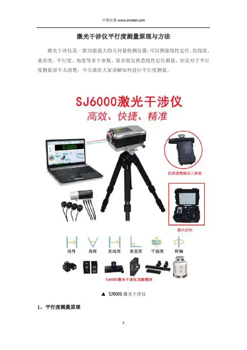 激光干涉仪平行度测量原理与方法