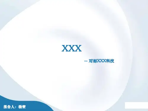XXX电子制造公司(EMS)标杆企业分析报告PPT课件