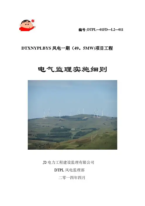 电气监理细则(新)