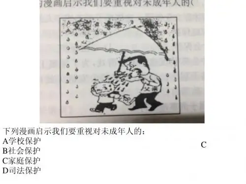 中考政治专题漫画专题训练课件(共37张ppt)