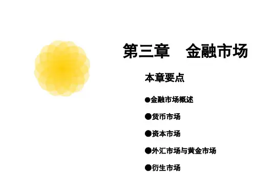 金融学教程3：金融市场