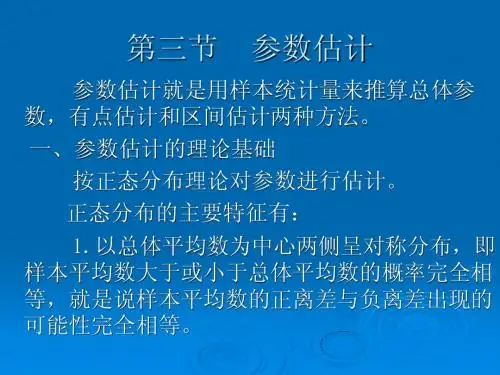 参数估计