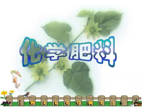 化学肥料(公开课)