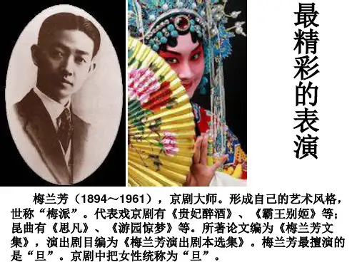 人物传记梅兰芳最精彩的表演