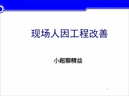 人因工程基础知识 ppt课件
