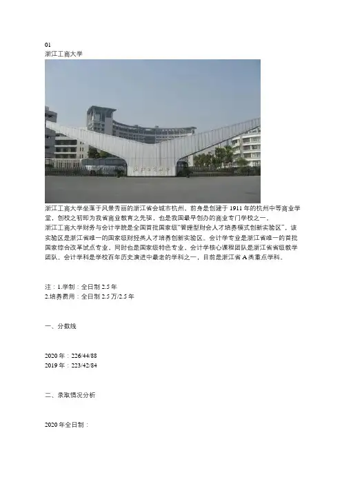 【考研择校】浙江地区审计硕士(MAud)院校分析汇总