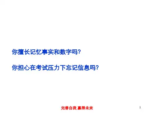 超级记忆ppt课件