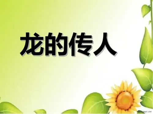 《龙的传人》PPT课件3 (共17张PPT)