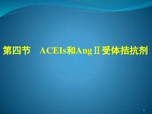 ACEIs和AngⅡ受体拮抗剂