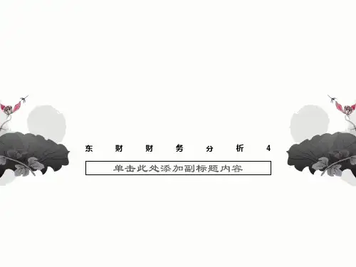 东财财务分析4