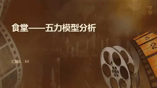 食堂——五力模型分析