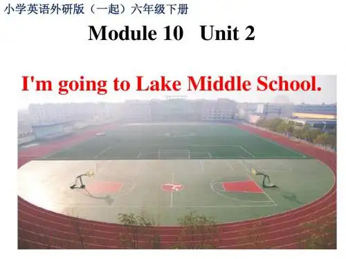 小学英语外研版(一起)六年级下册Module_10_Unit_2_What_are_you_……