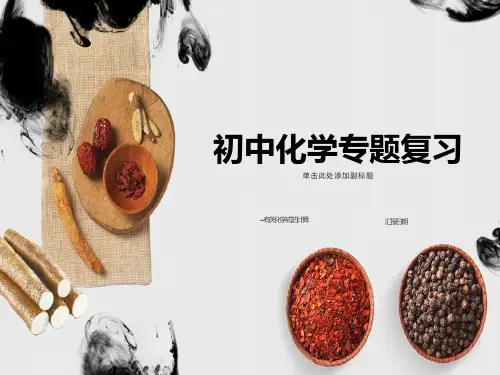 初中化学《有关化学式的计算》PPT课件