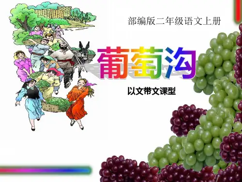 《葡萄沟》课件PPT(小学课件)