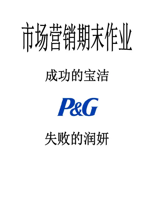 成功的宝洁,失败的润妍