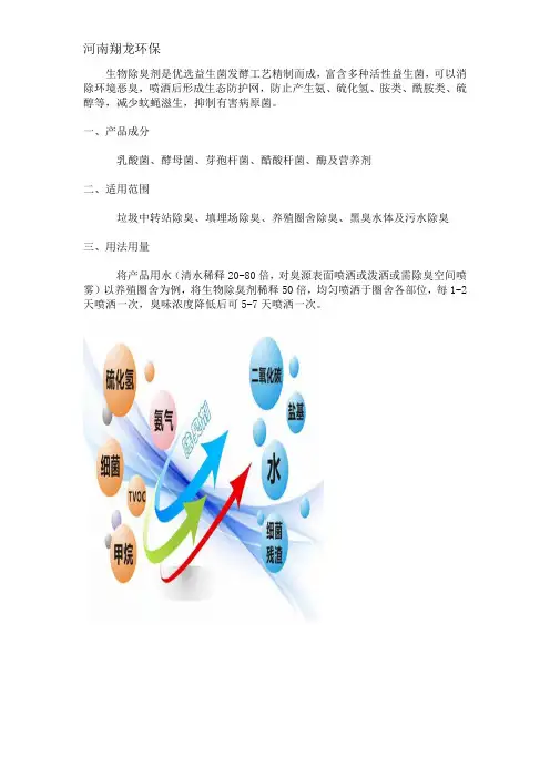 生物除臭剂的使用说明