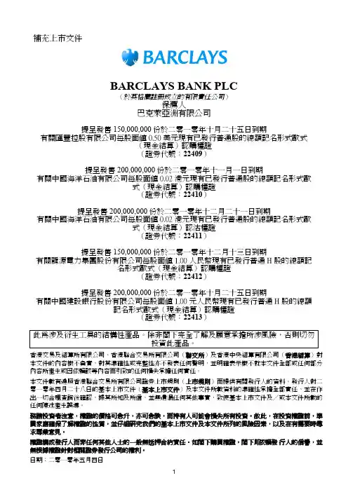 BARCLAYS BANK PLC