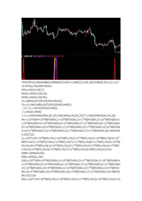 终极买点通达信指标公式源码