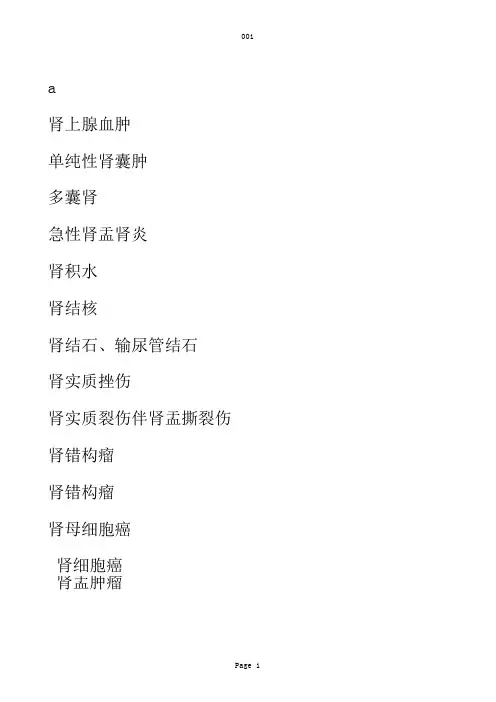 超声报告模板