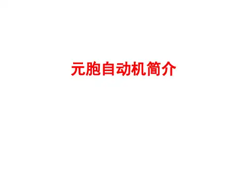 元胞自动机简介