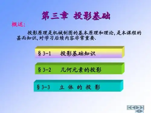 第3章 投影基础