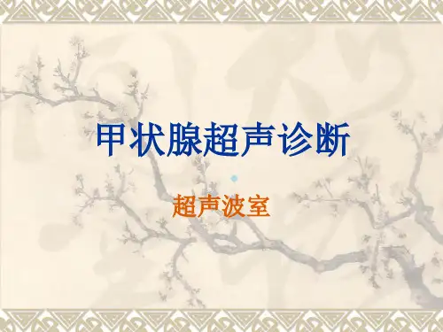 甲状腺超声诊断_4ppt课件
