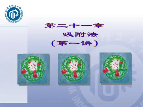 吸附法-生物分离工程