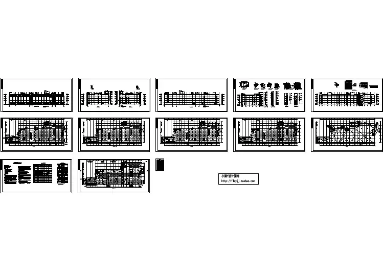 5层26830m2框架军医大学口腔医院综合大楼建施cad图【平立剖 卫生间电梯井道机房平面图 说明】