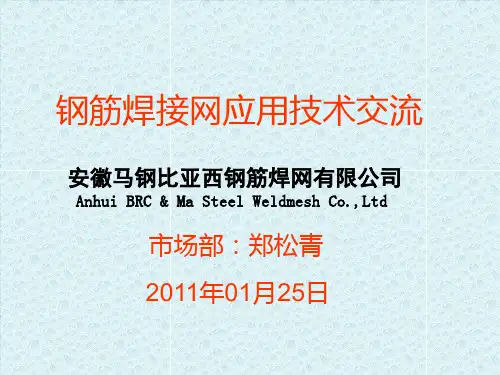 钢筋焊接网应用技术交流