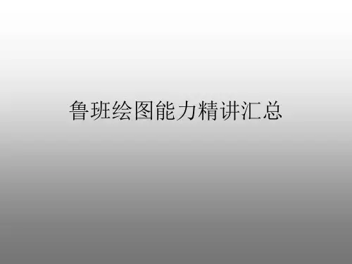 鲁班绘图能力精讲汇总