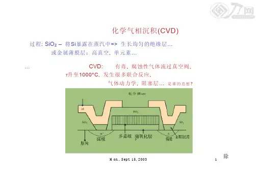 化学气相沉积(CVD)