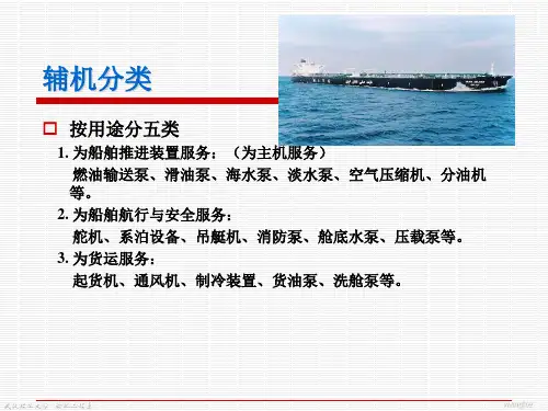 船用泵总述