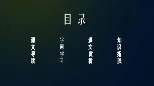 人教版三年级语文下册课件翠鸟讲课PPT演示课件