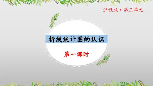 《折线统计图的认识》(教学课件)(第一课时)四年级数学下册