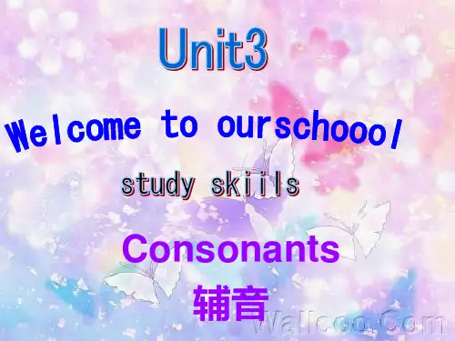 牛津译林版七年级上Unit3 study skill课件(共26张PPT)英语课件PPT