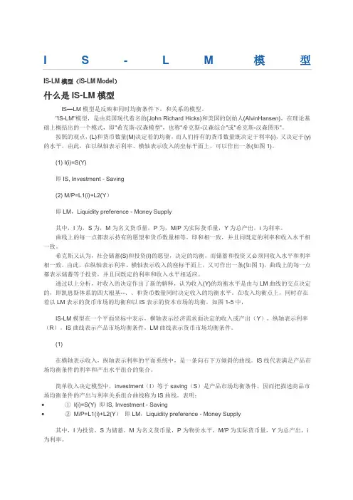 ISLM模型