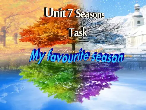 牛津译林英语 八年级上册Unit7Task(共39张PPT)