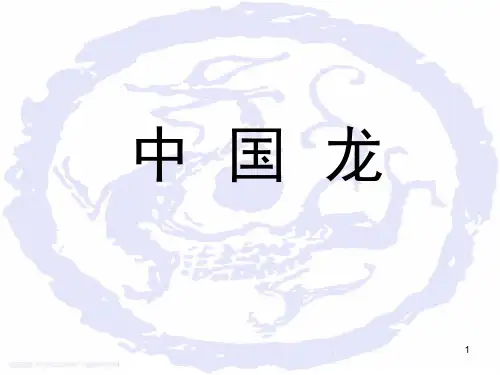 中国龙(精品)(课堂PPT)