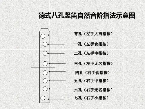 竖笛吹奏ppt课件
